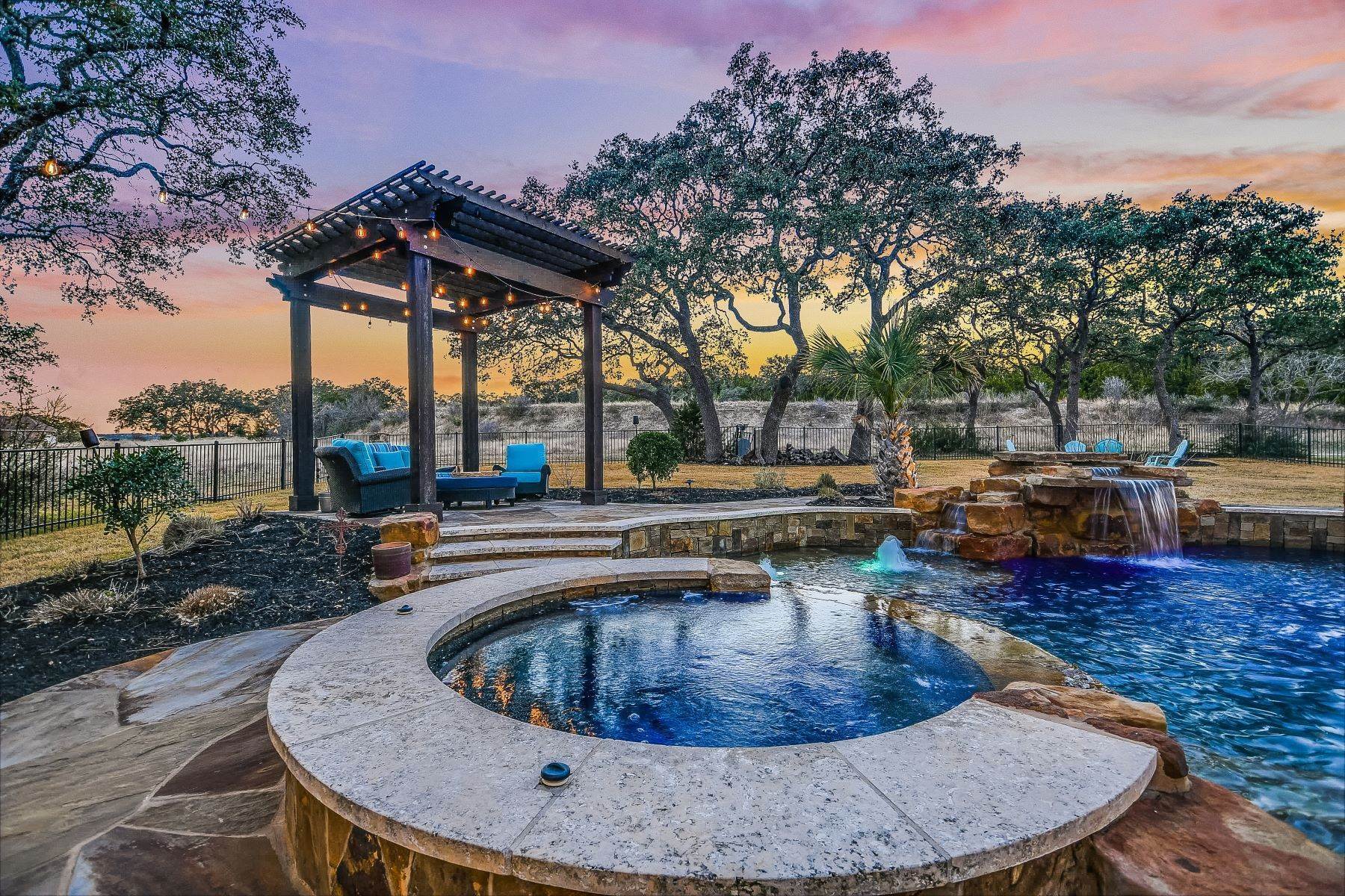 Single Family Homes for Sale at Remarkable Home with Acreage 1177 Cordova Bend Canyon Lake, Texas 78133 United States