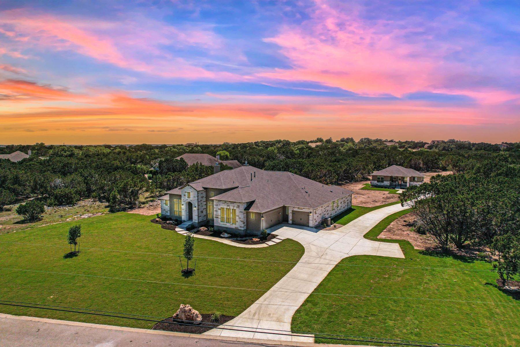 Single Family Homes for Sale at New Construction on 2.6 Acres 2023 Palos Verdes Leander, Texas 78641 United States