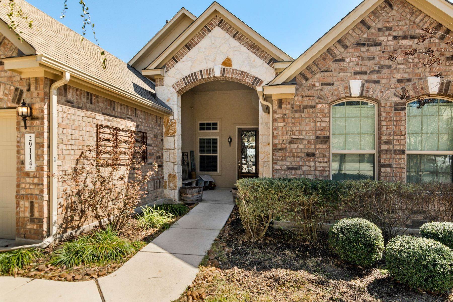 Single Family Homes for Sale at Lovely Home Backing up to Green Belt 29114 Bettina Boerne, Texas 78006 United States
