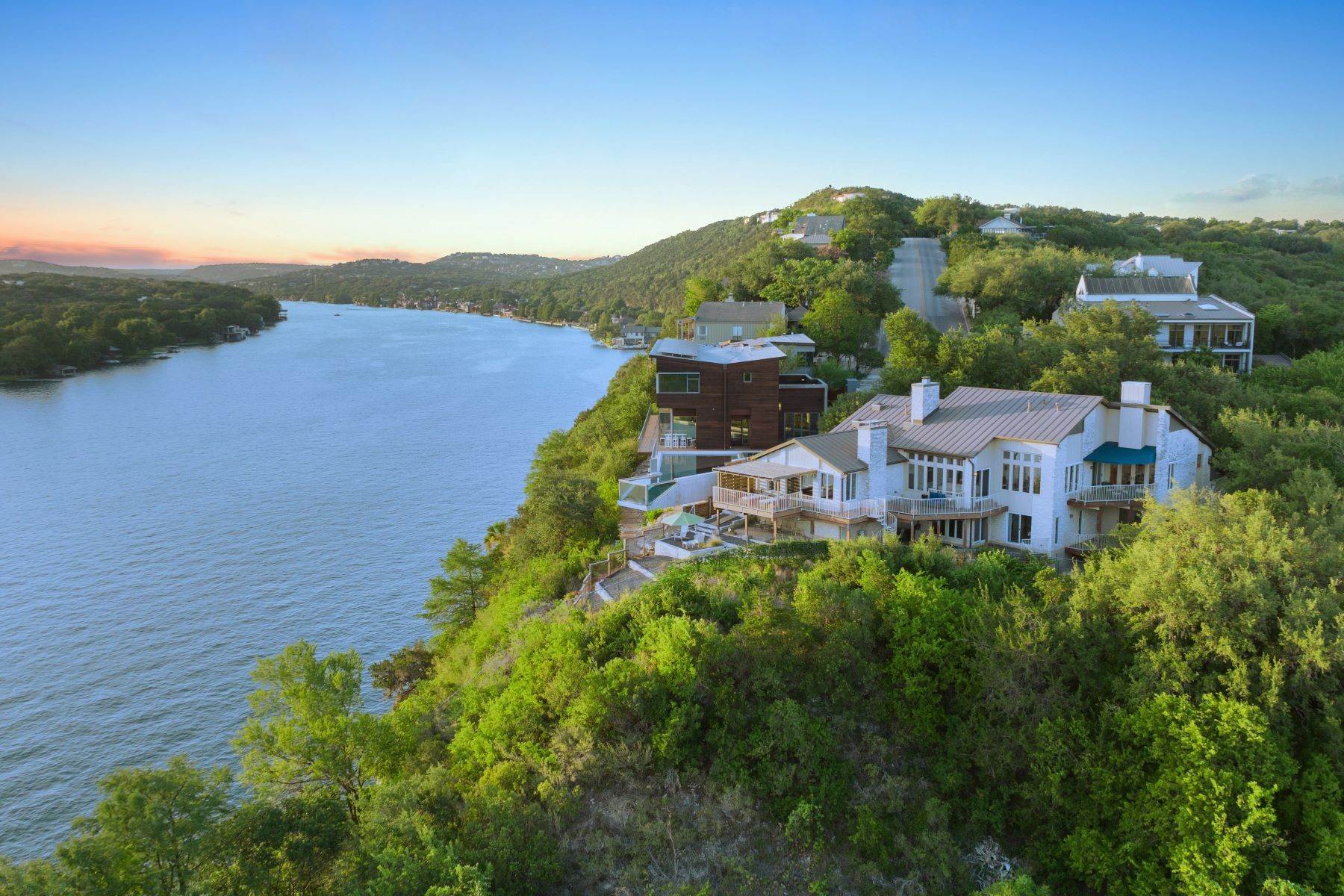 Single Family Homes for Sale at Hilltop on Lake Austin 3400 Mount Bonnell Road Austin, Texas 78731 United States