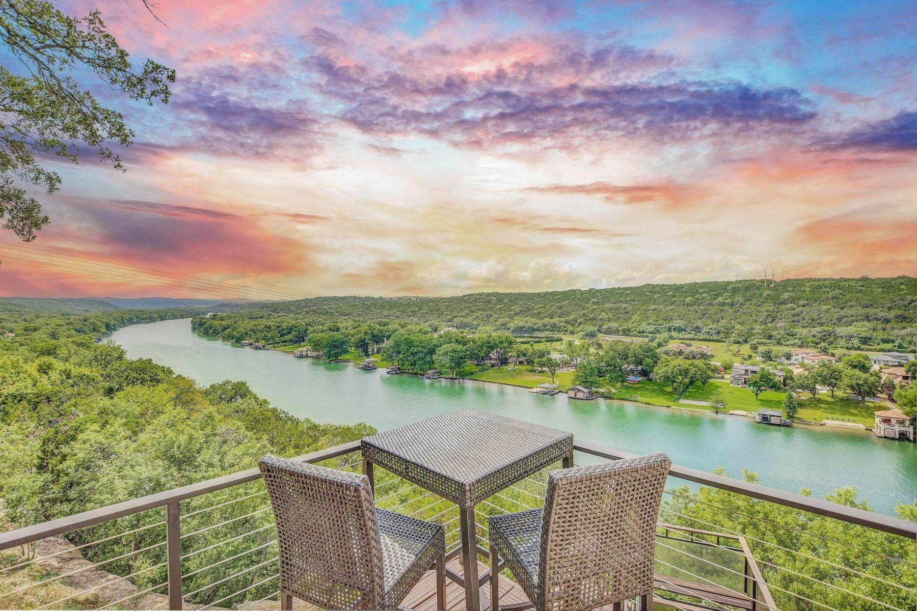 Single Family Homes for Sale at The Overlook of Lake Austin 1904 Lauranne Lane Austin, Texas 78733 United States